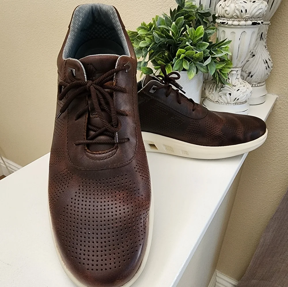 Johnston & Murphy Leather Shoes, Size 13 EUC - Picture 3 of 13